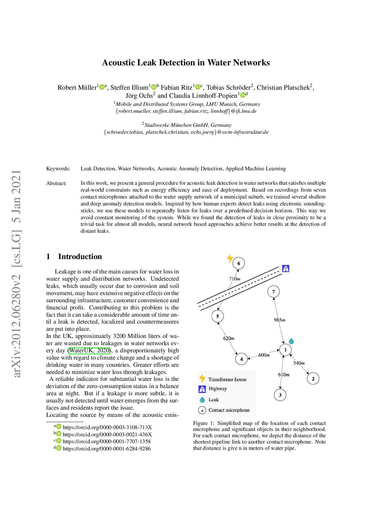Preview for Acoustic leak detection in water networks